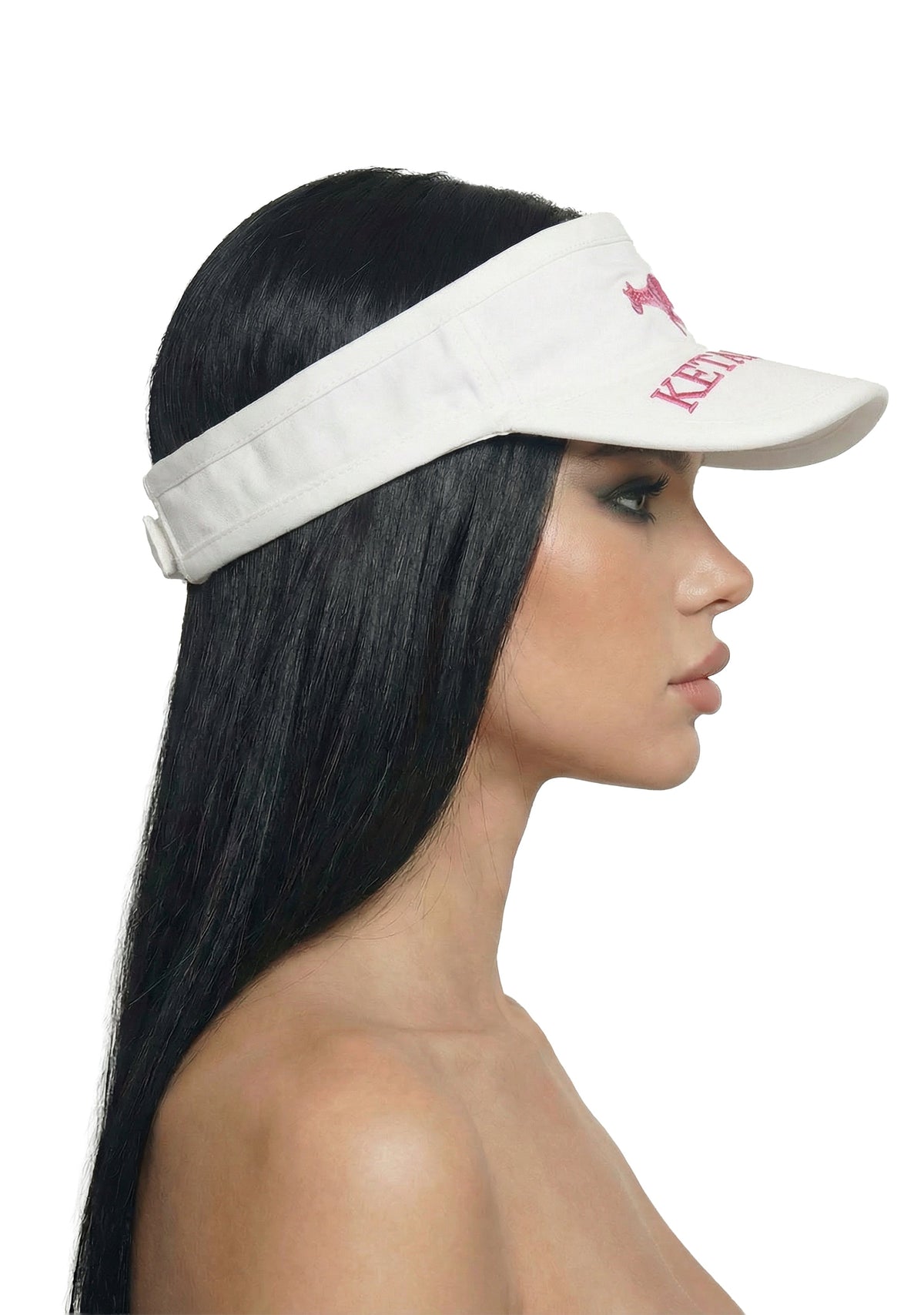 Keta Queen Visor - White