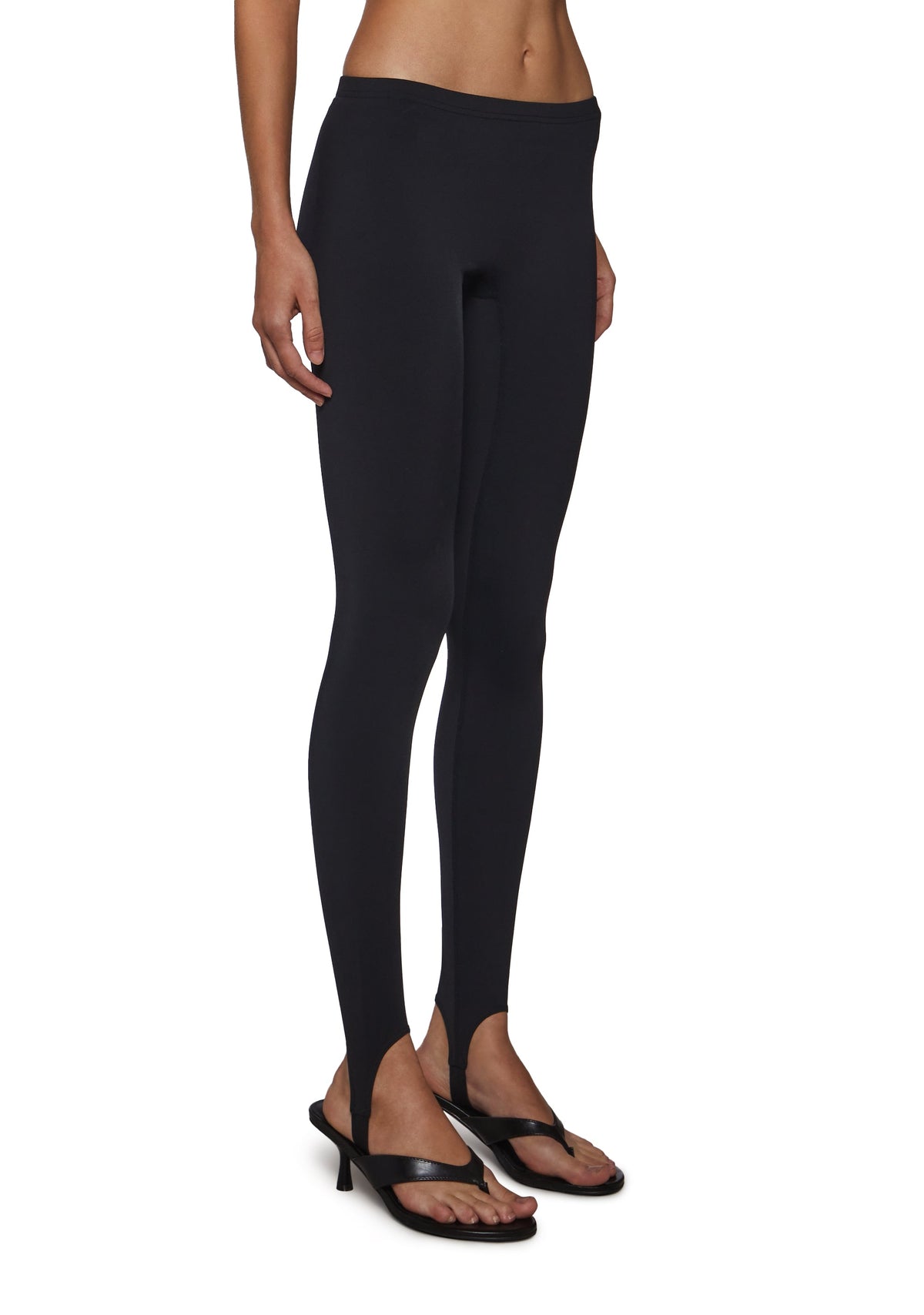 Donna Low Waisted Stirrup Leggings