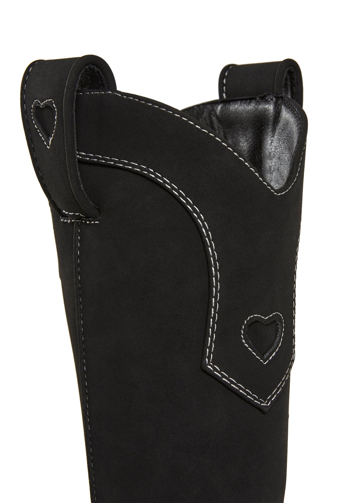 Basic Present Perfect Cowgirl Boots - Black