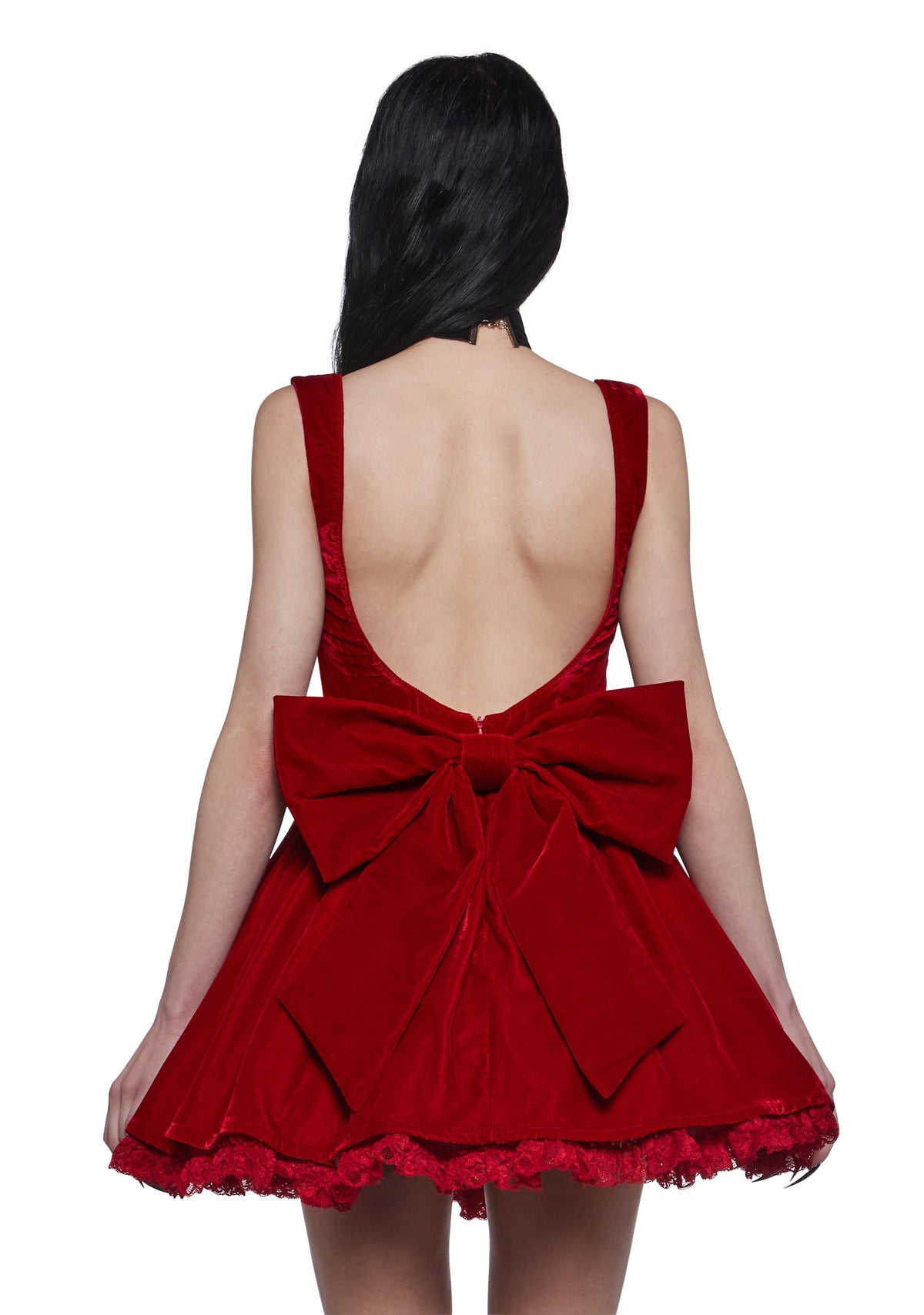 Radiant Occasions Corset Dress - Red