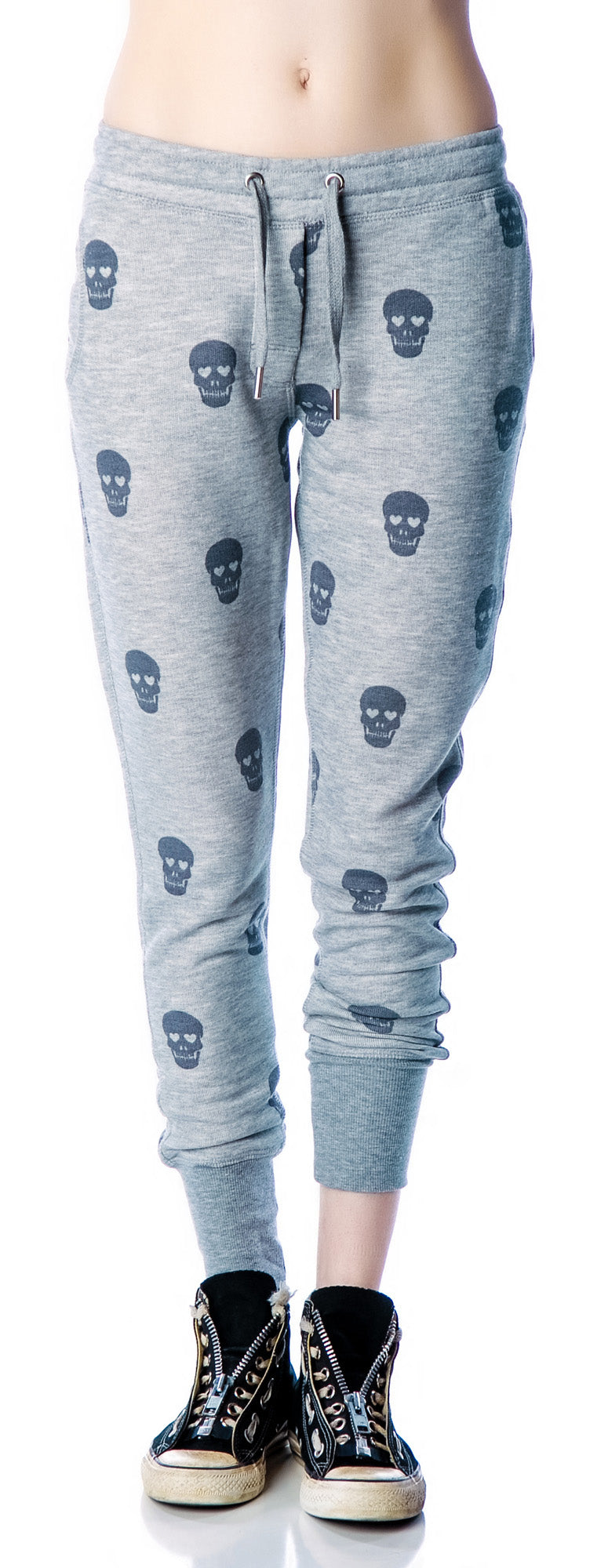 Skull Sweatpants - Blue