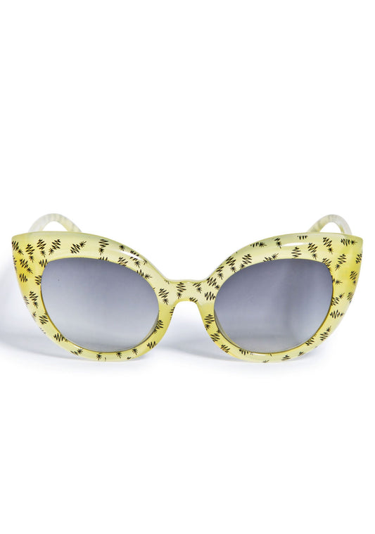 The Diamond Brunch Sunglasses - Yellow