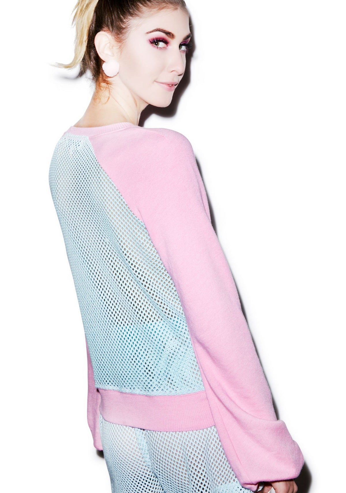 Barbie Warm Up Sweater - Light Blue