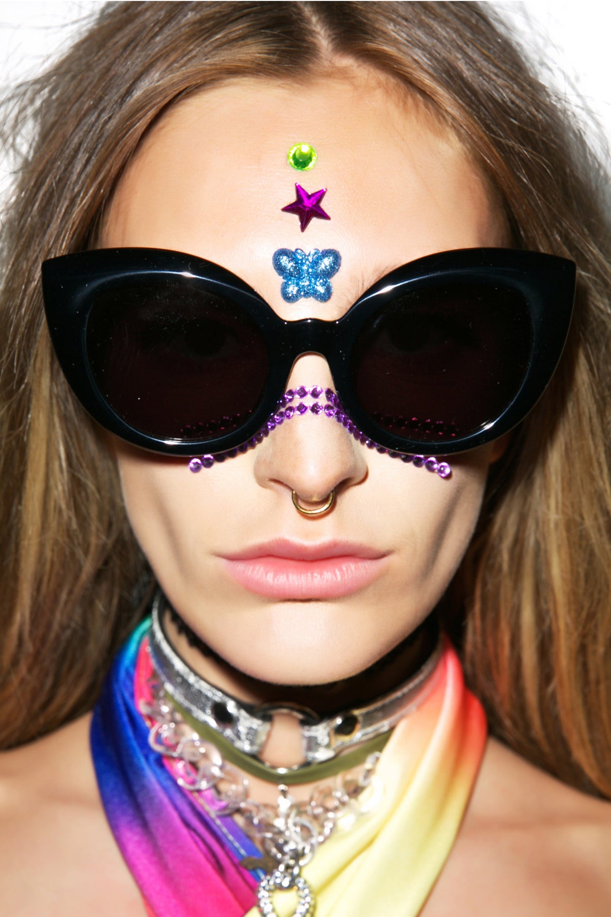 The Diamond Brunch Sunglasses - Black