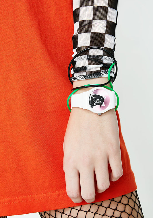 Vanilla Lord Nermal Watch - White