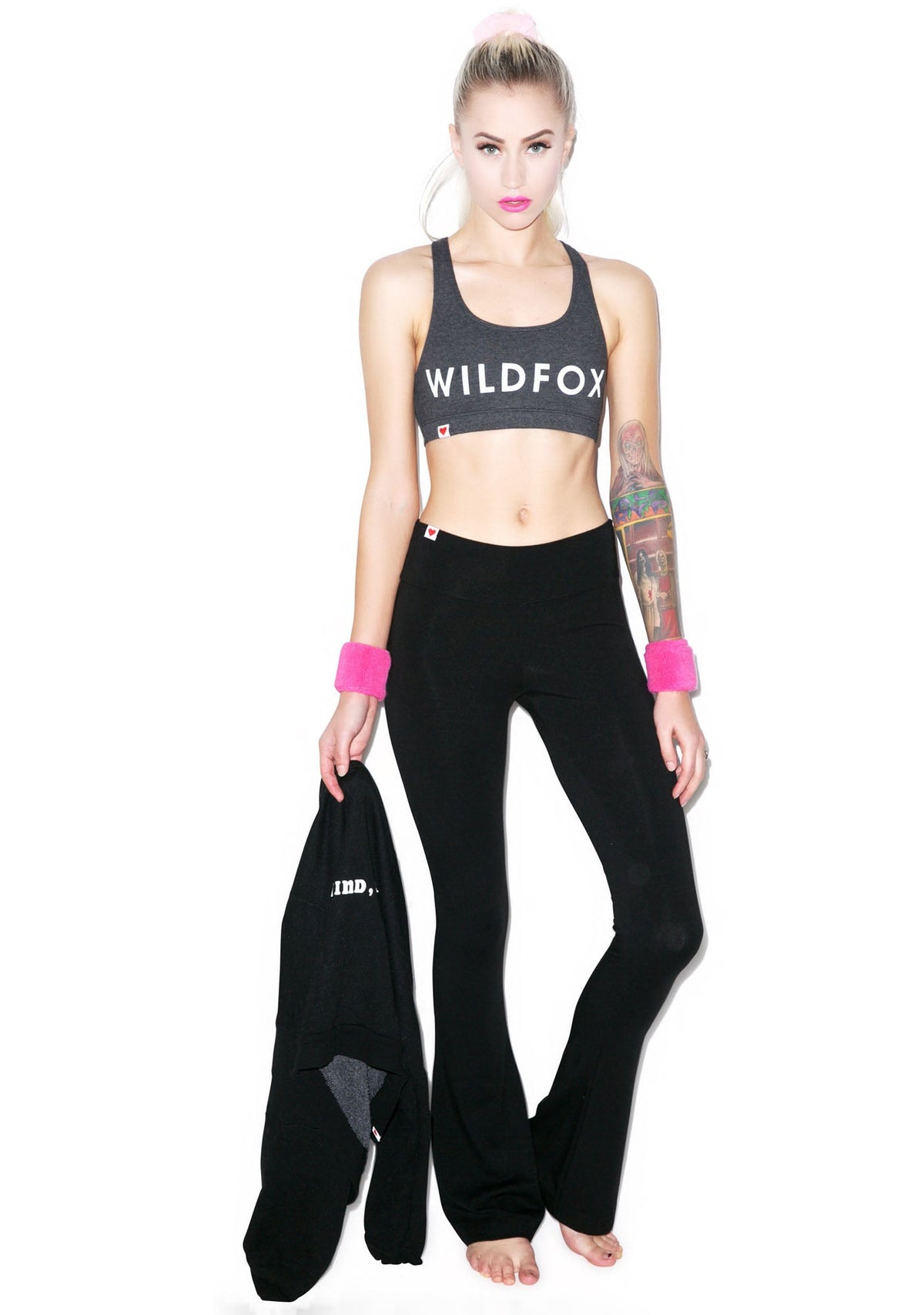 Classic Fox Perfect Yoga Pants - Black