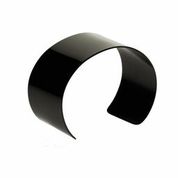Short Plain Cuff - Black