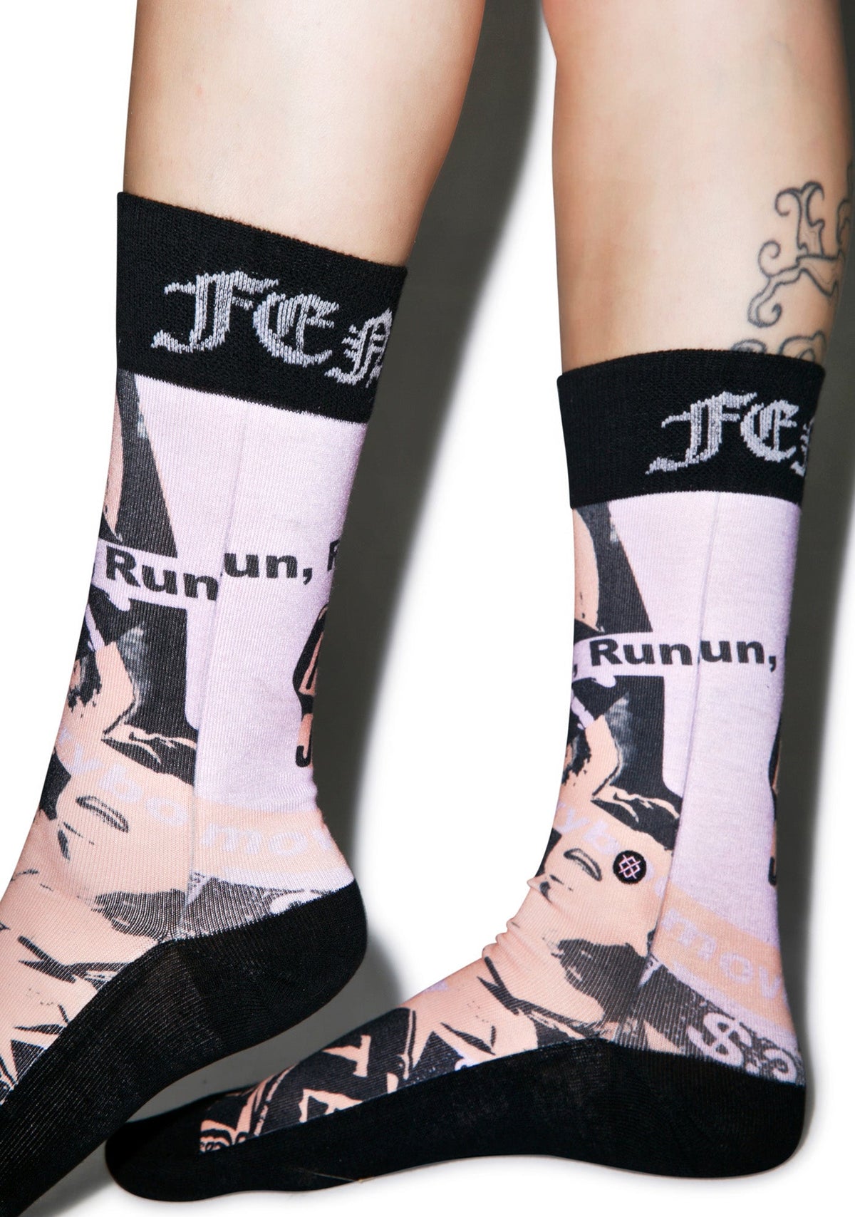 Most Wanted Crew Socks - Blue