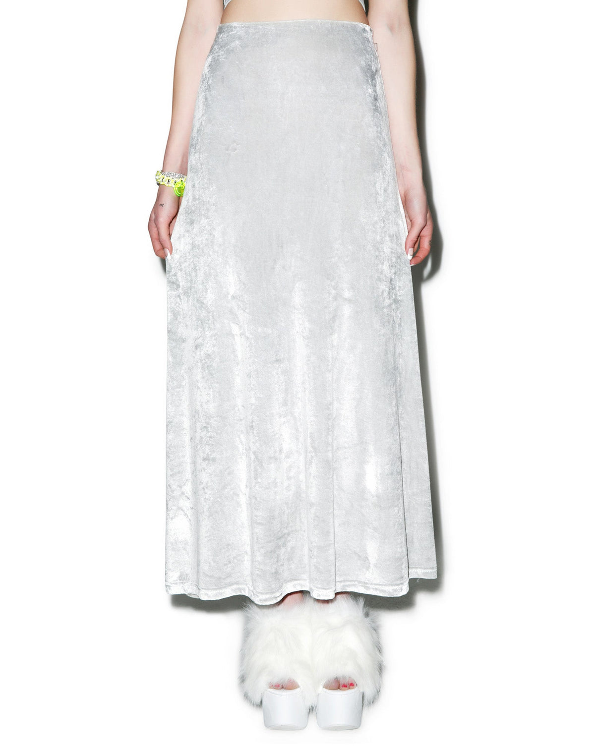 Velvet Underground Maxi Skirt - Black