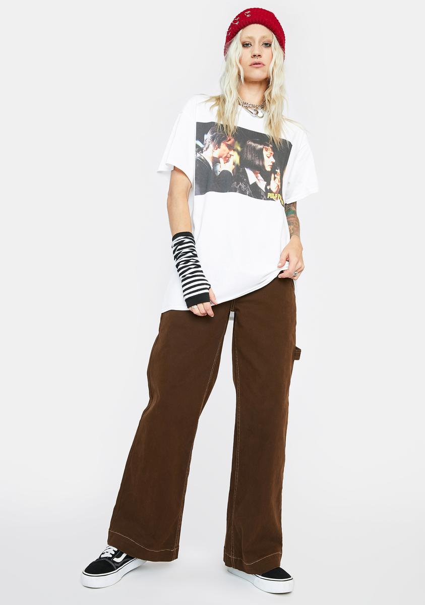 Pulp Fiction Graphic Tee - White