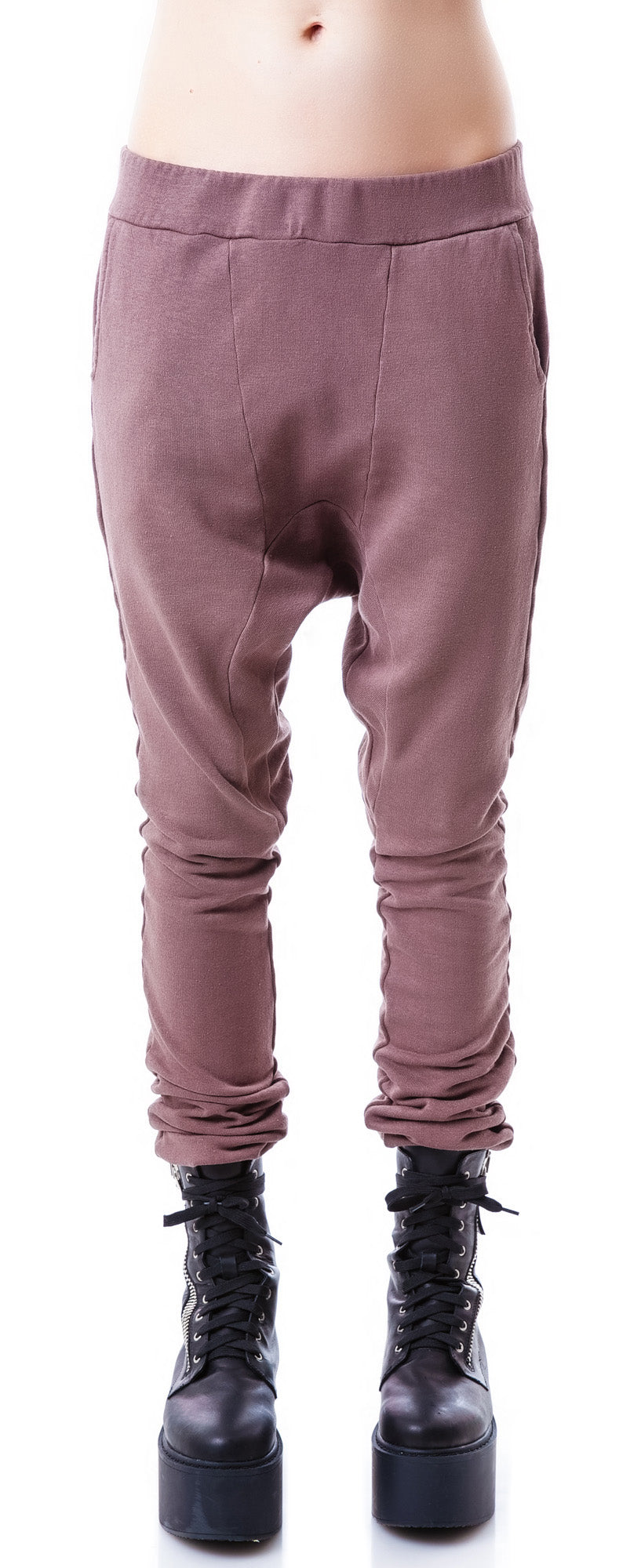 Hammer Time Drop Crotch Pants - Off White