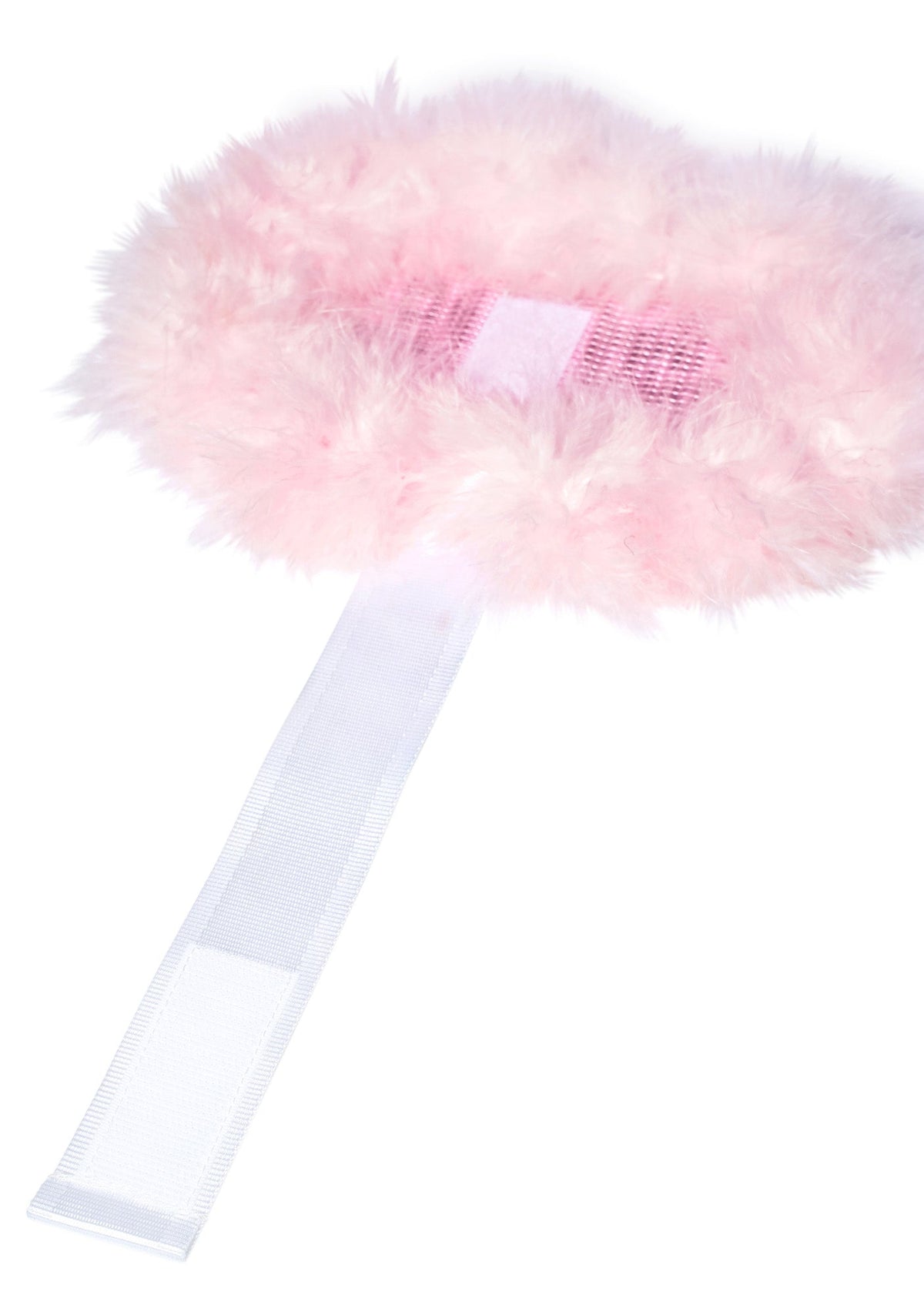 Somewhere Nowhere Fluff Tag - Pink