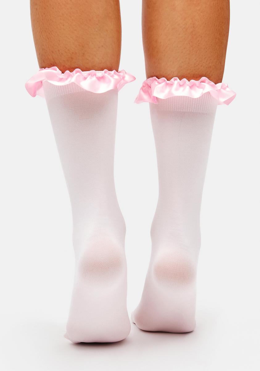 Baby Full Of Sass Ruffle Trim Socks
