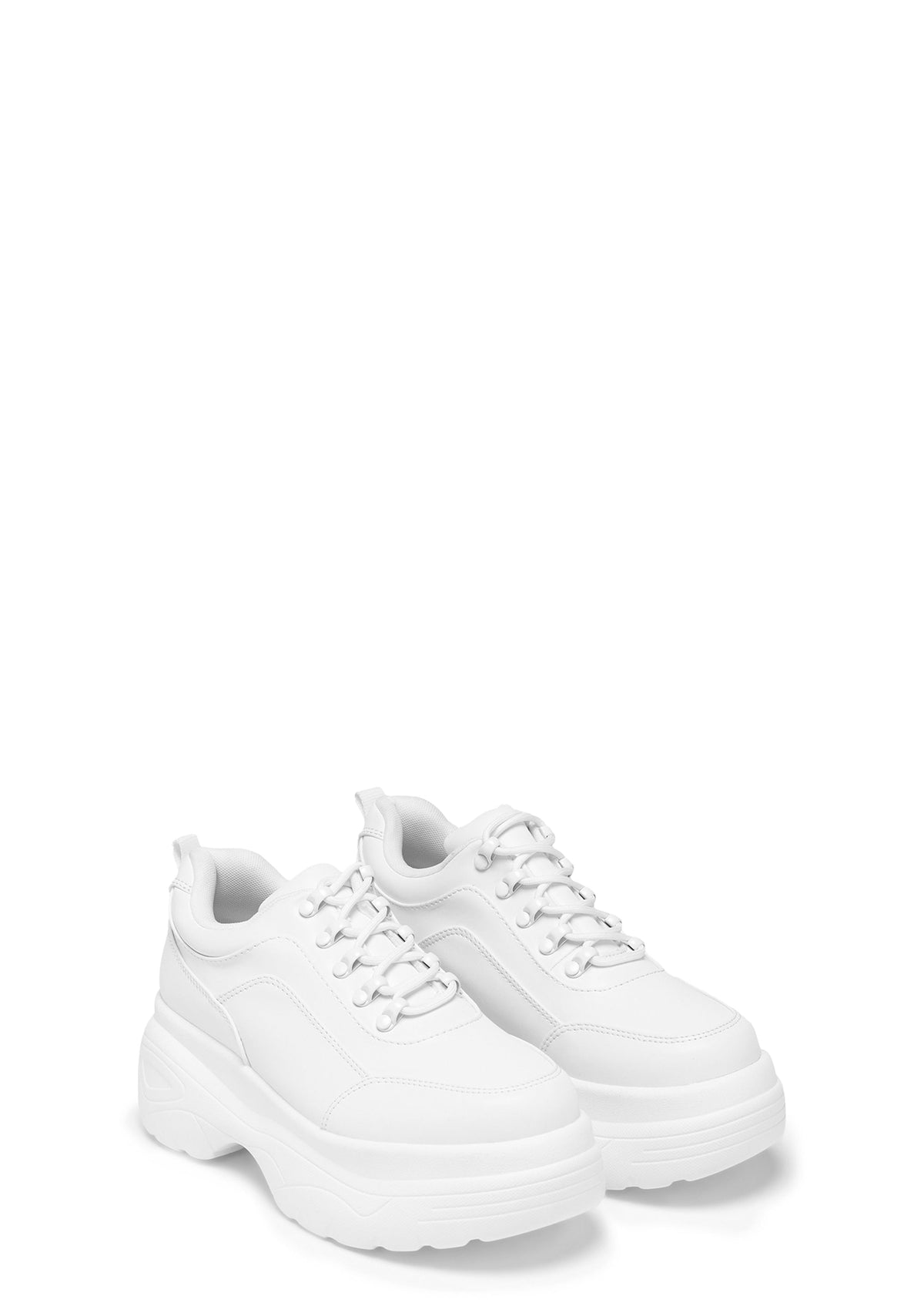 Jennie Striker Chunky Bubble Trainers - White