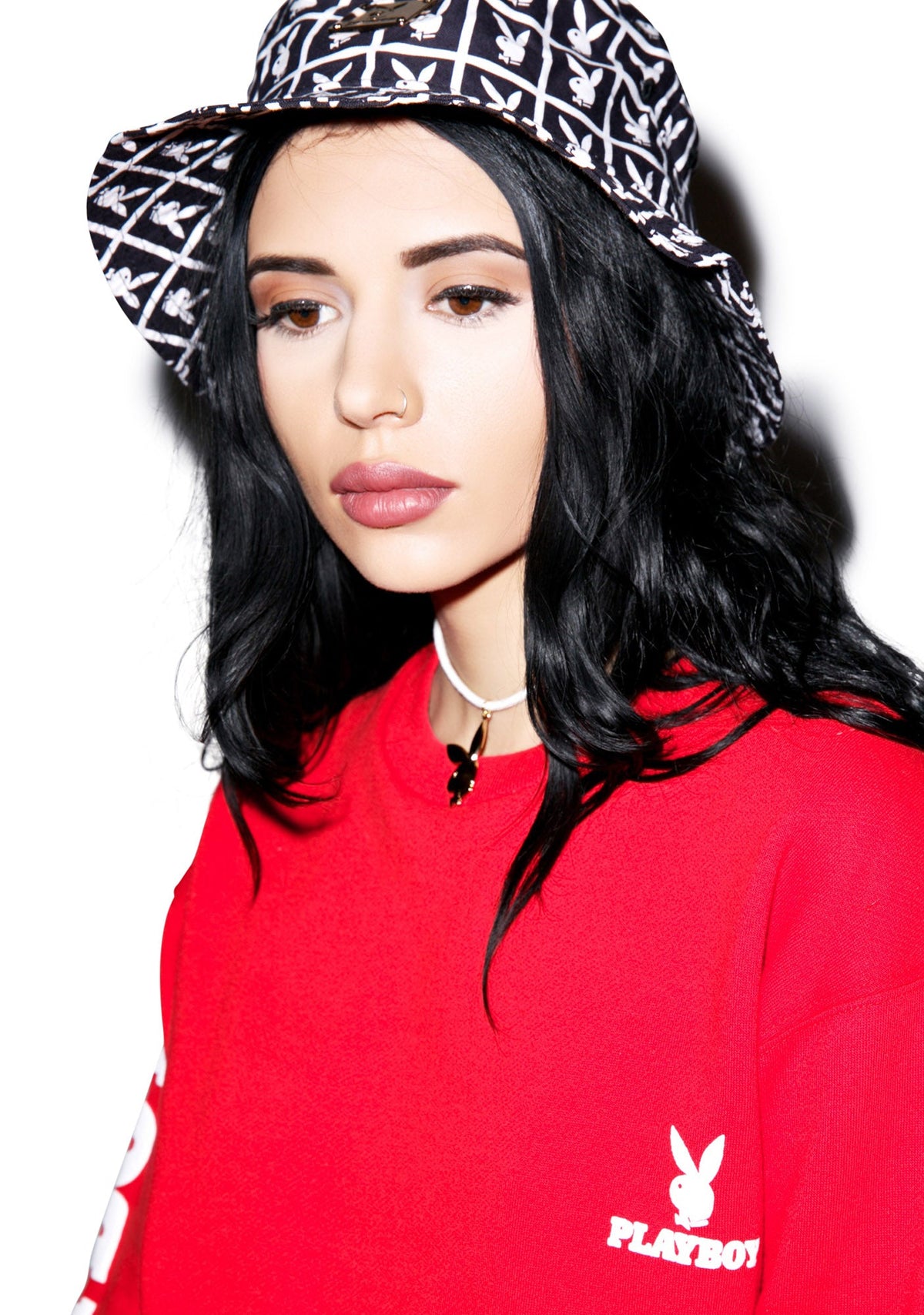 Joyrich X Playboy Knit Crew - Red