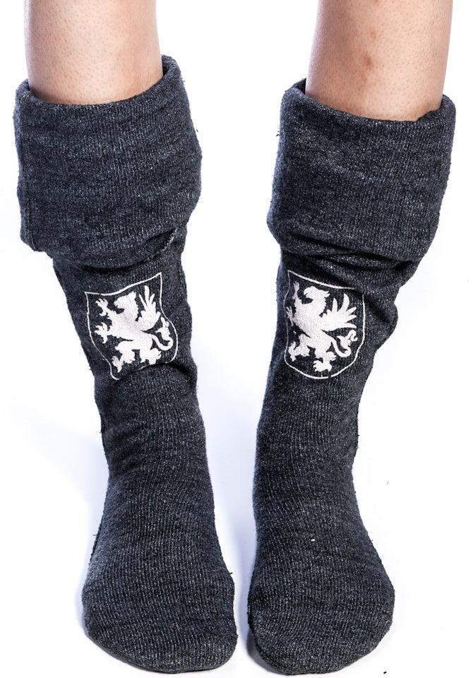 Boarding School Fox Sox - Black