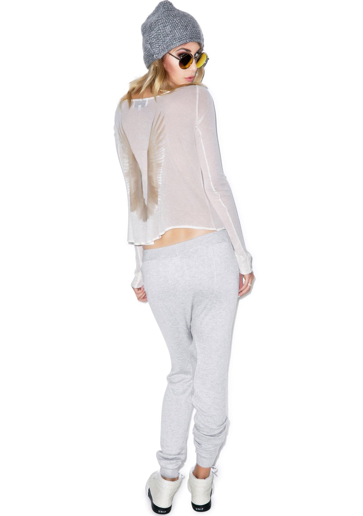 Heavenly Cassidy Long Sleeve - White