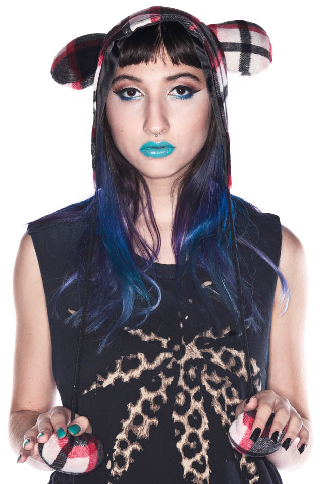 Ears Hat - Light Blue