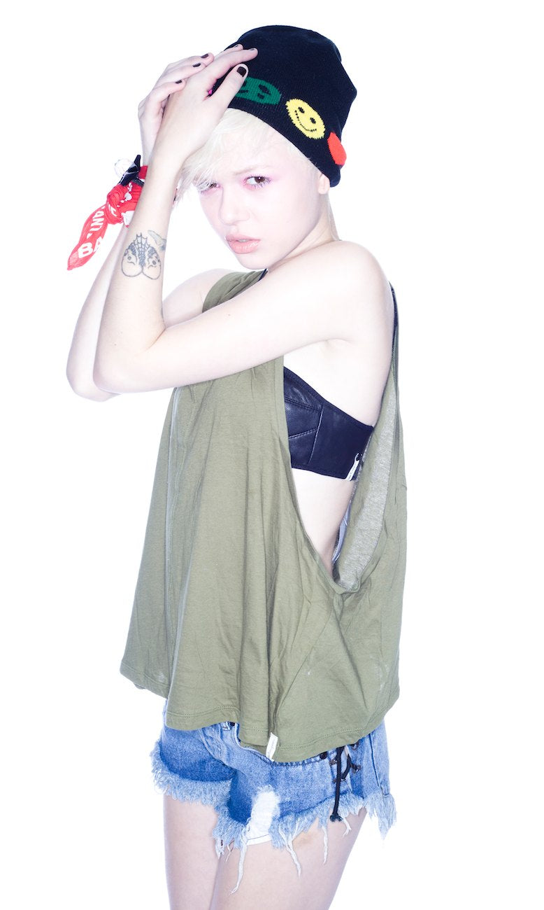 Defender Bowie Tank - White