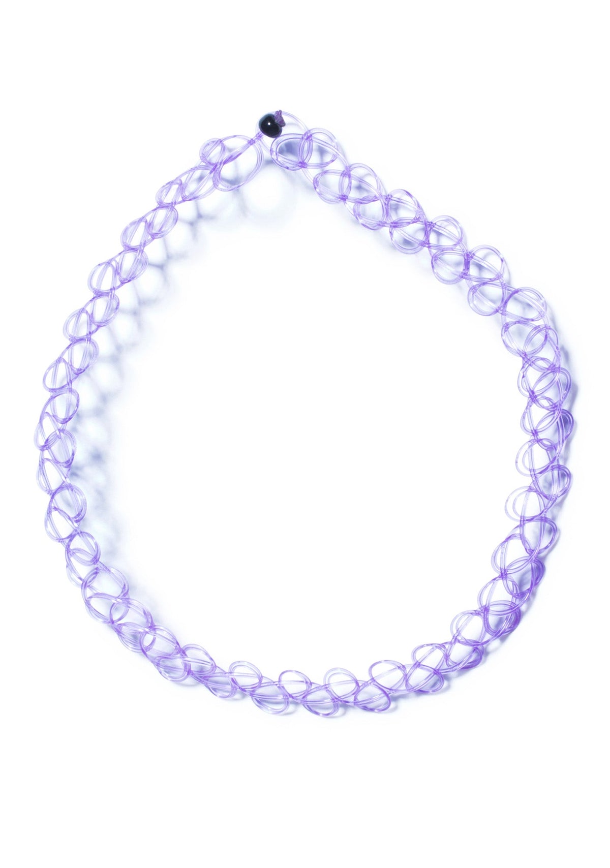 Mermaid Tattoo Choker - Purple