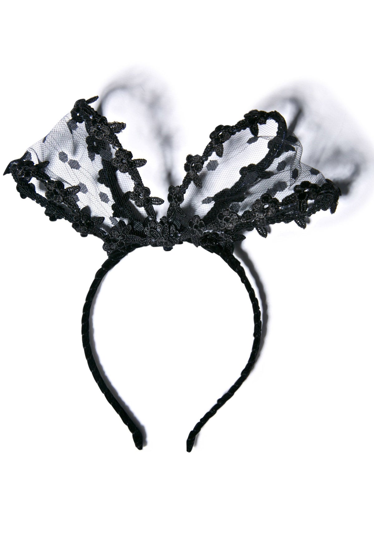 Bow Down Betch Headband - White