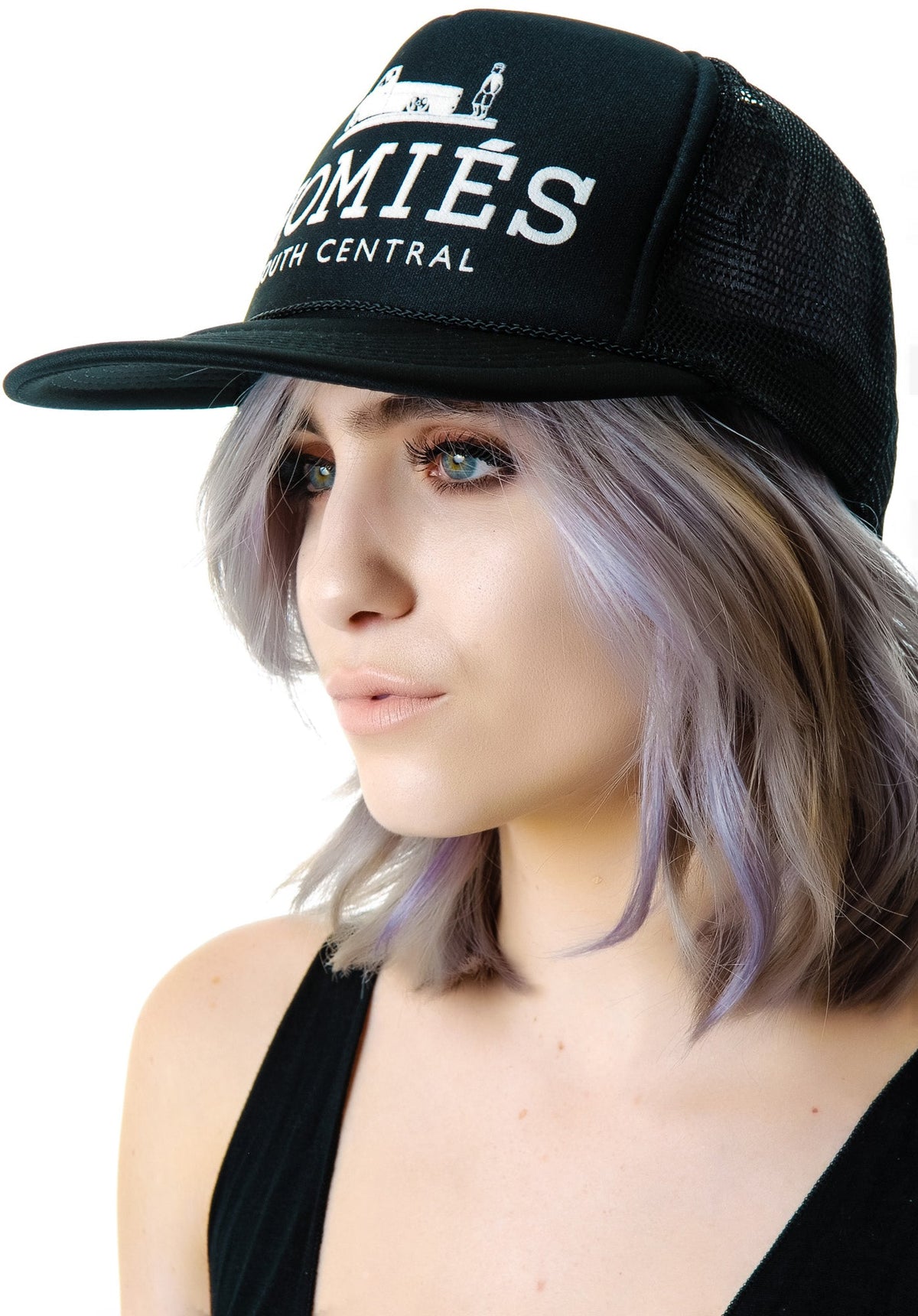Homies Trucker Mesh Hat - Black