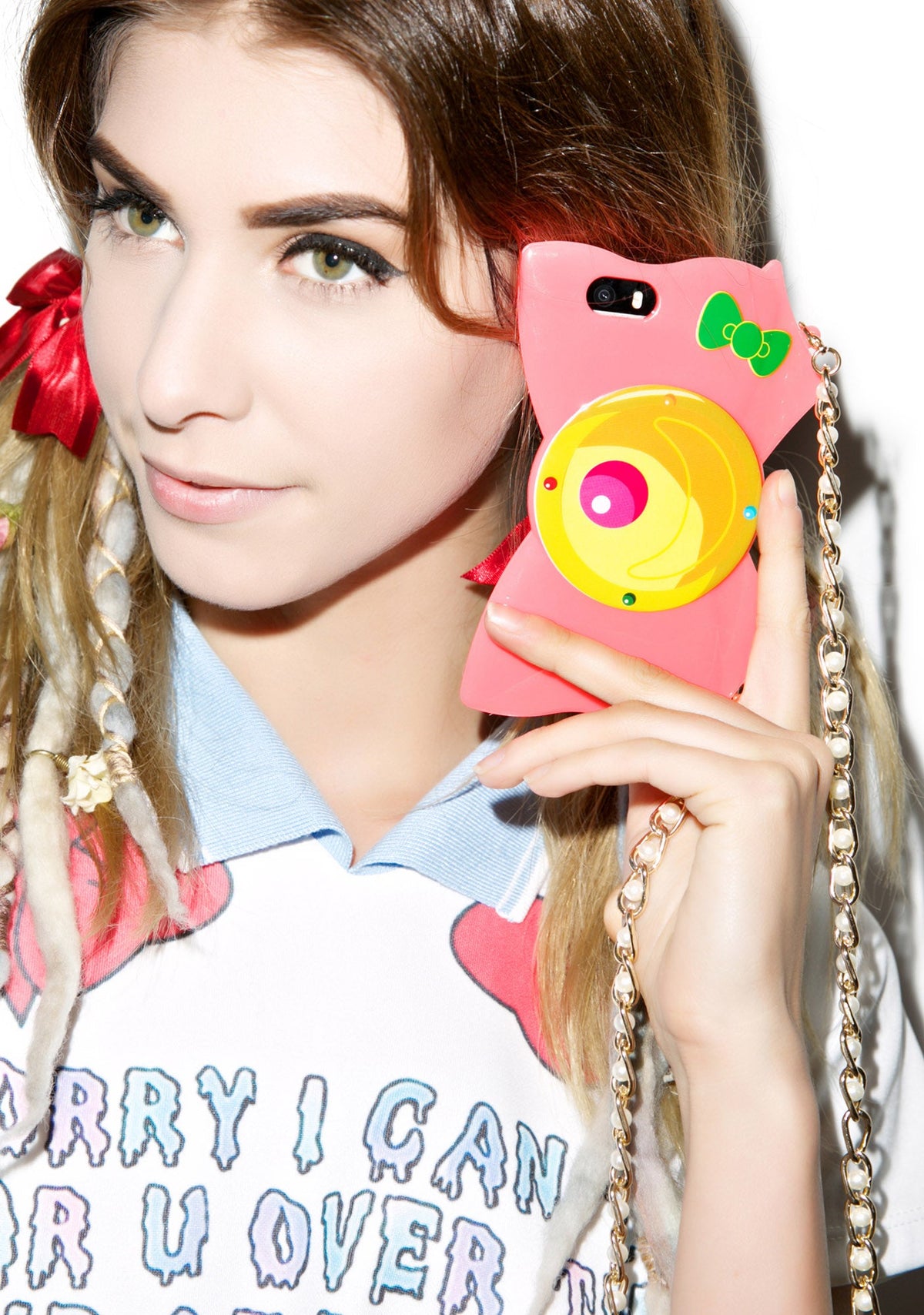 Sailor Locket Bow iPhone 5 Case - Red