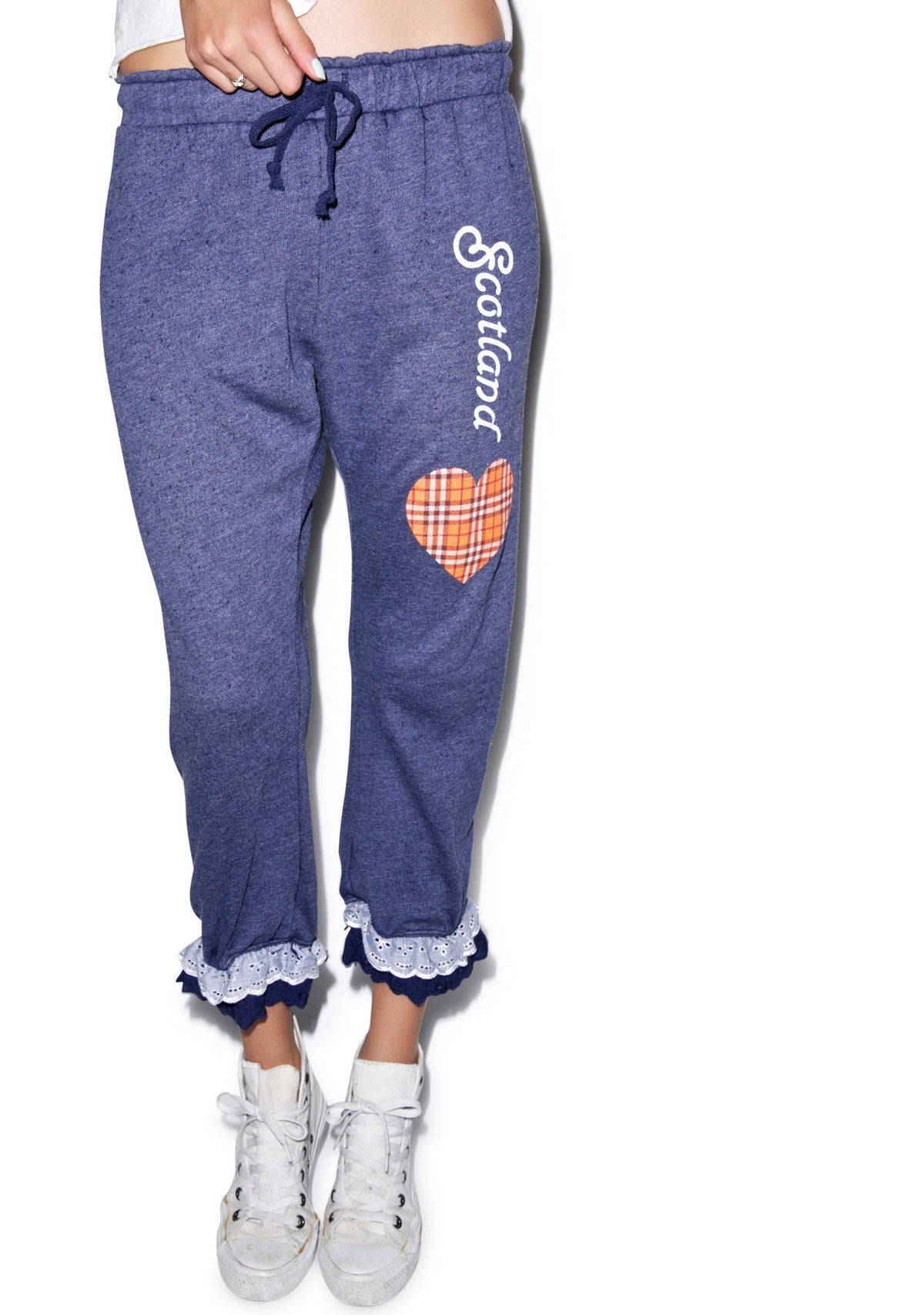 My Scottish Heart Bottoms - White