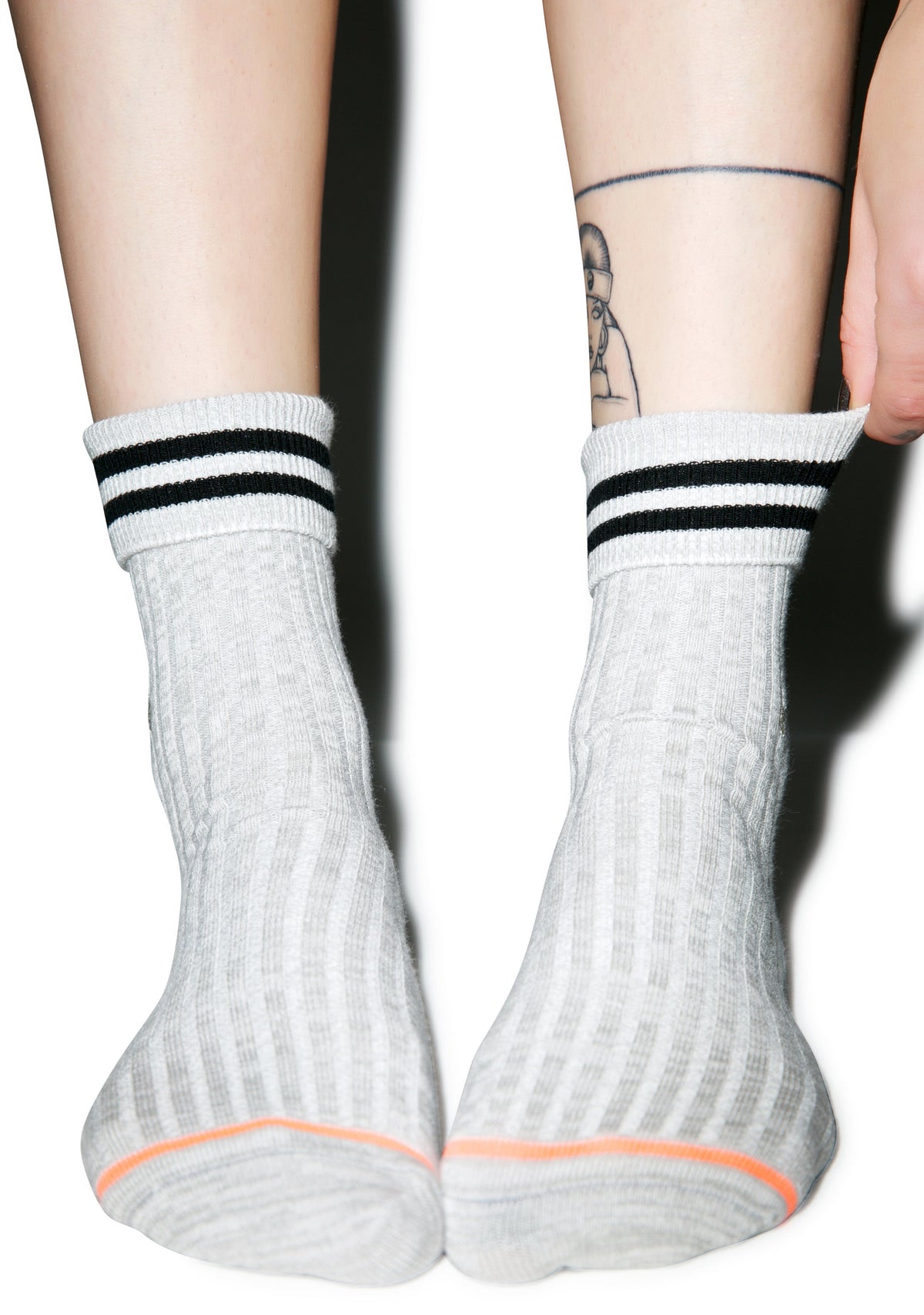 Sirianna Heather Anklet Sock - Gray