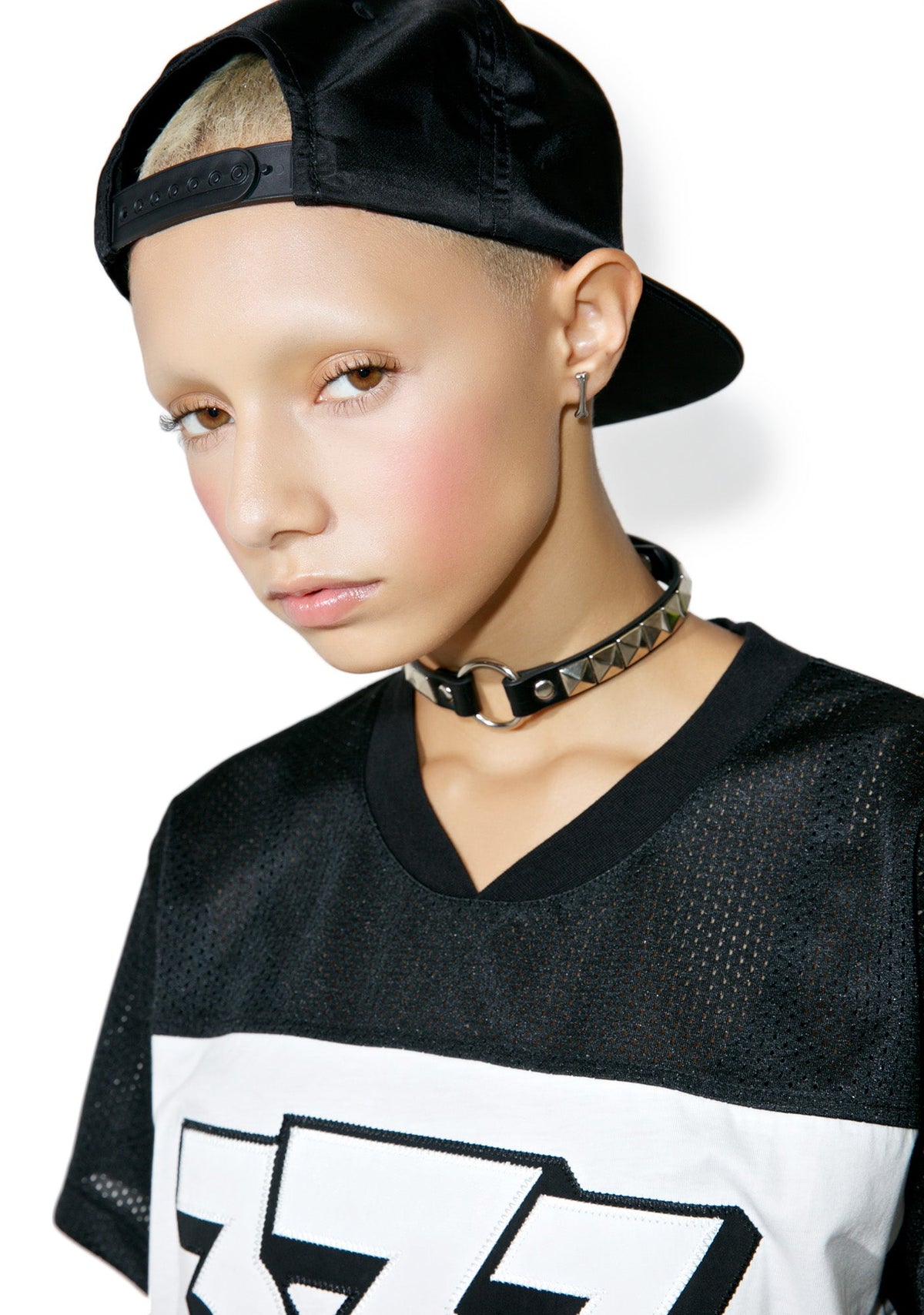 Nylon MA-1 Snapback - Black