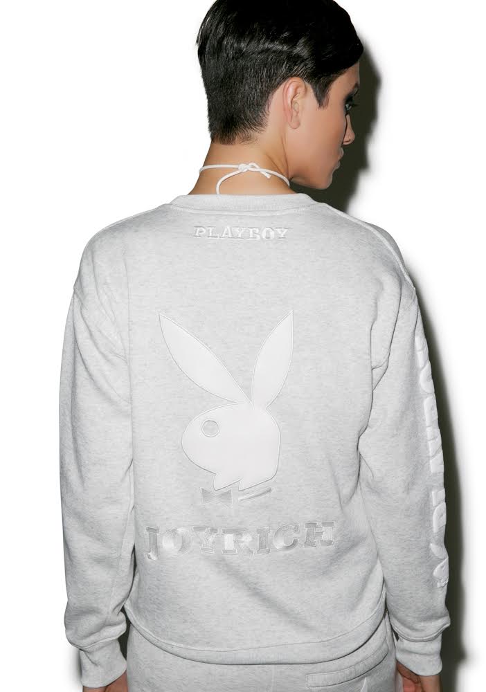 Joyrich X Playboy Knit Crew - Gray