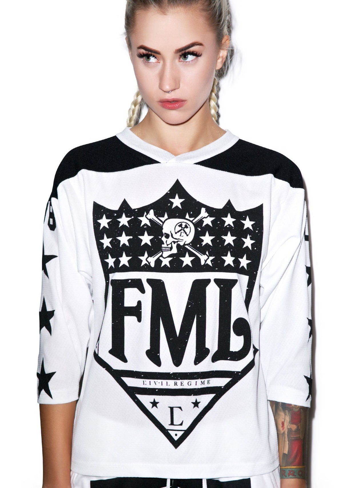 FML Hockey Jersey - White