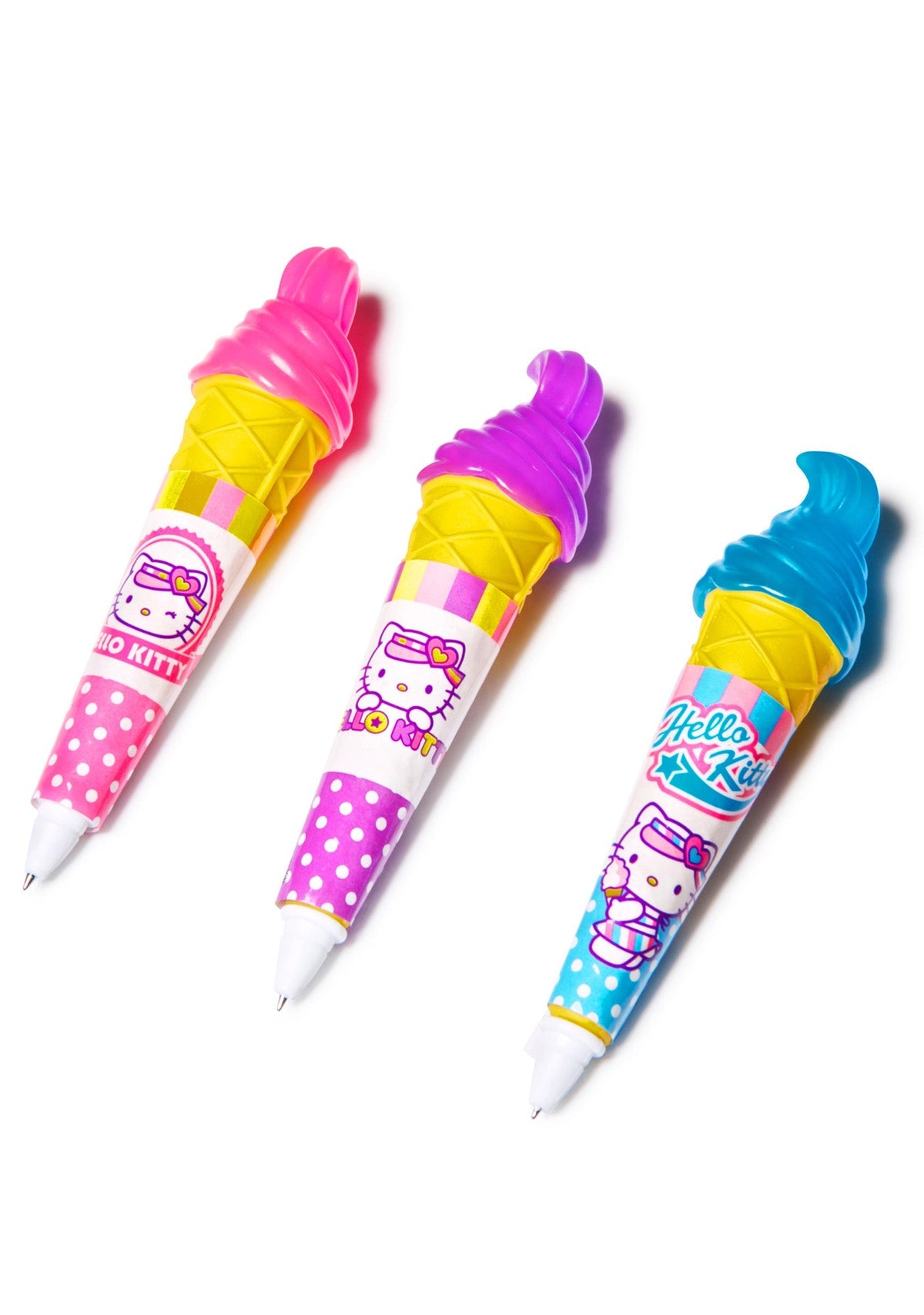 Light-Up Ice Cream Pen - Light Blue
