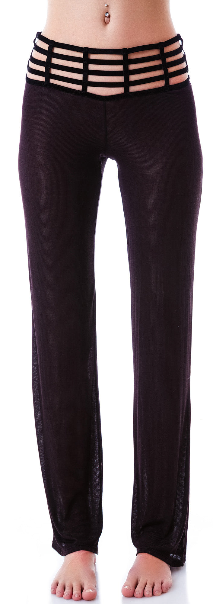 Caged Bird Pants - Black