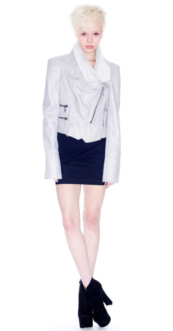 Stella & Jamie Leon Coat - Silver