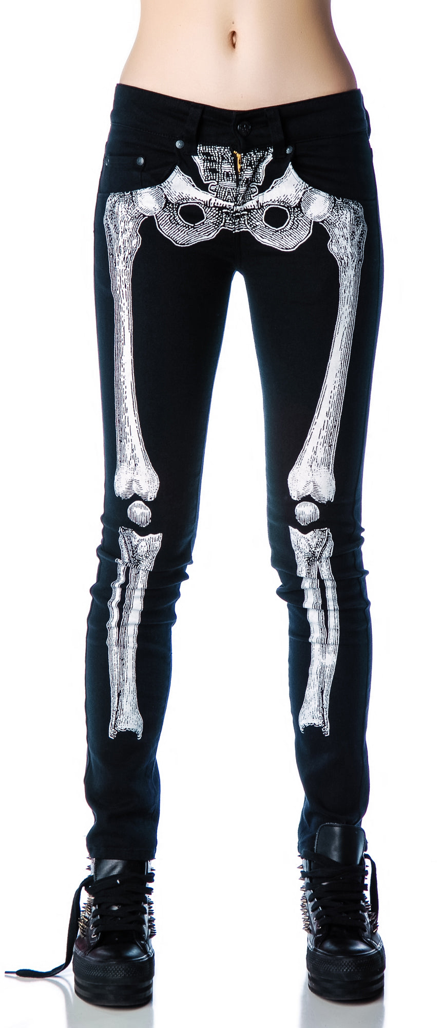 Skelebone Jeans - Black