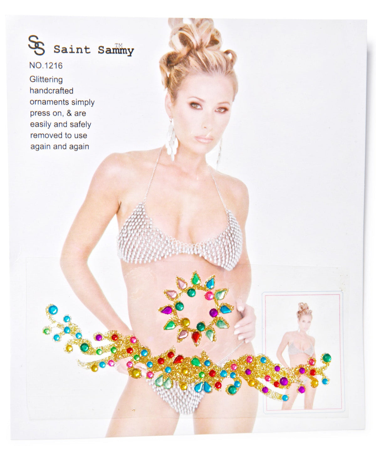 Fire In Ur Belly Body Jewels - Gold