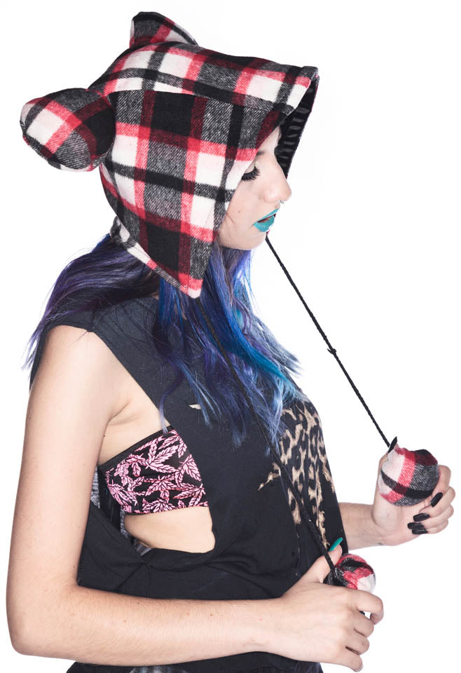 Ears Hat - Light Blue