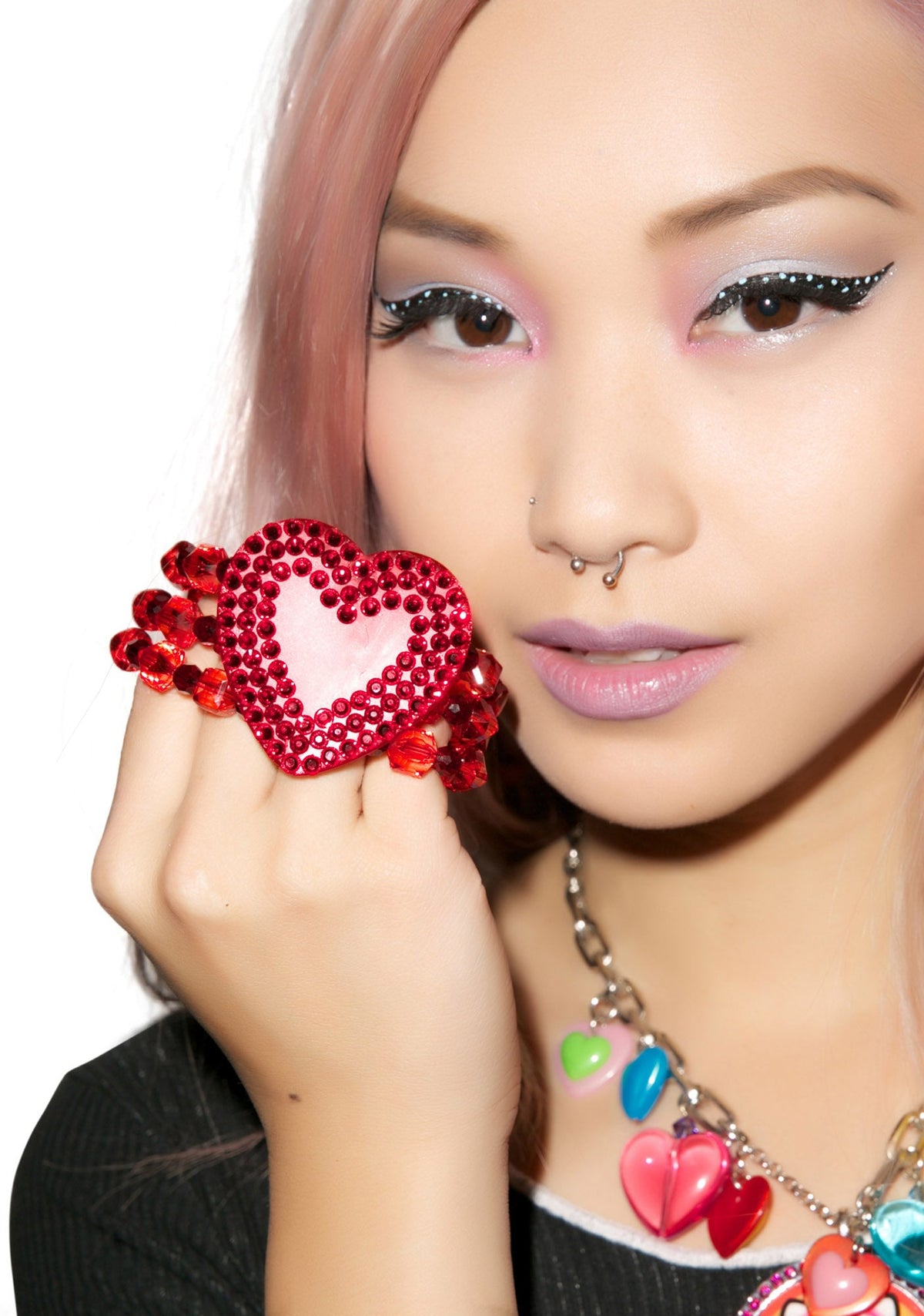Electric Heart Bracelet - Light Brown