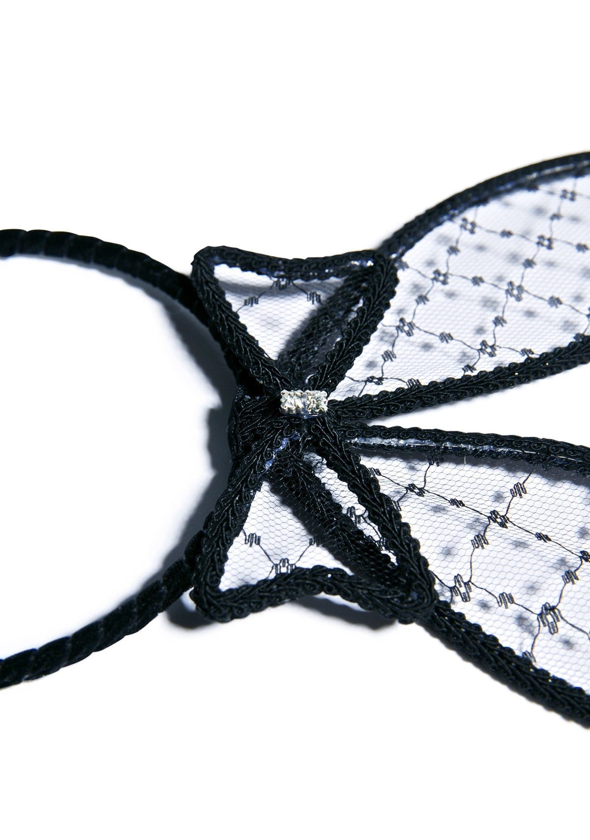 Play With Me Bunny Headband - Black