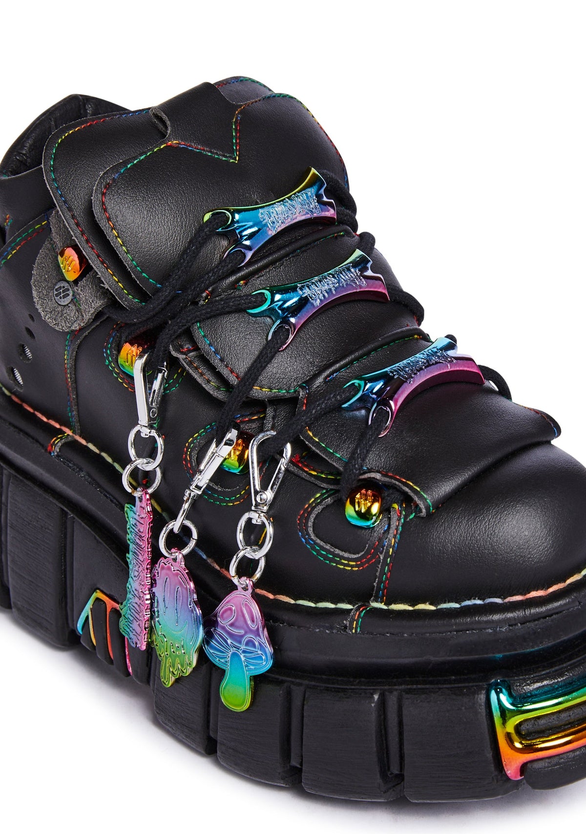 Dolls Kill x New Rock Chromatic Short Boots
