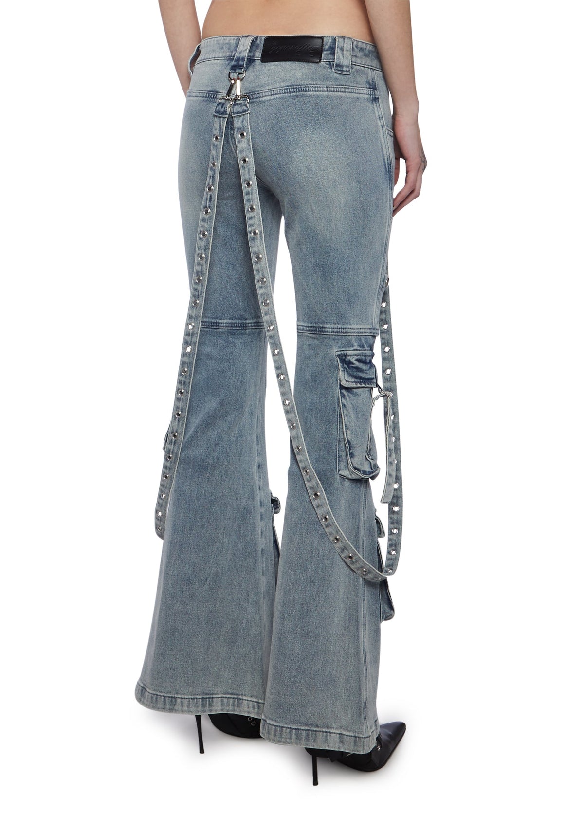 Aurora Cargo Jeans - Light Blue