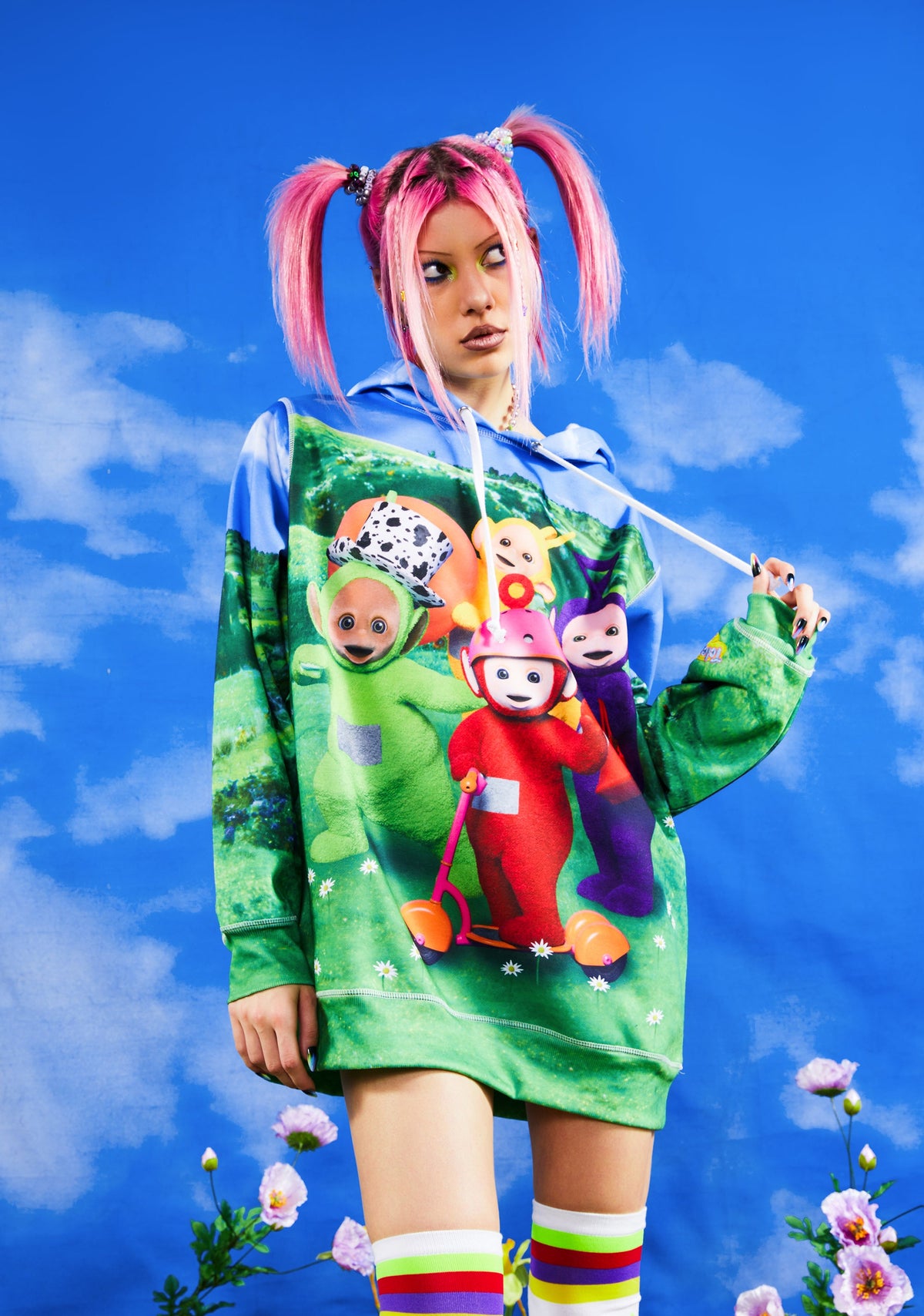 Playing Games Oversized Hoodie