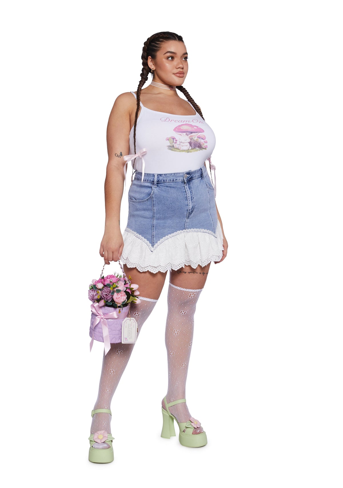 Dream On Mushroom Tank Top