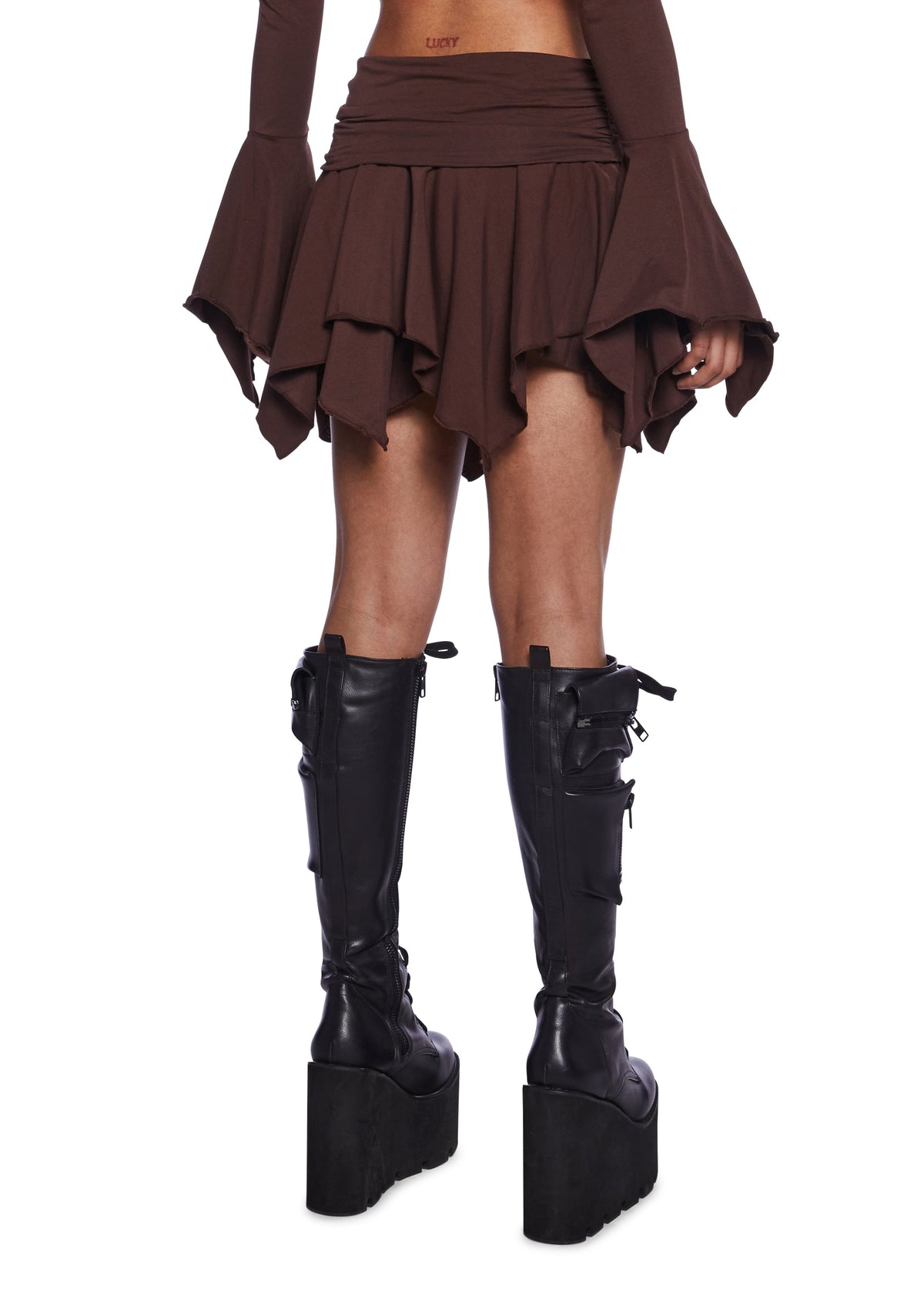 F Is For Fairies™  Mini Skirt - Brown