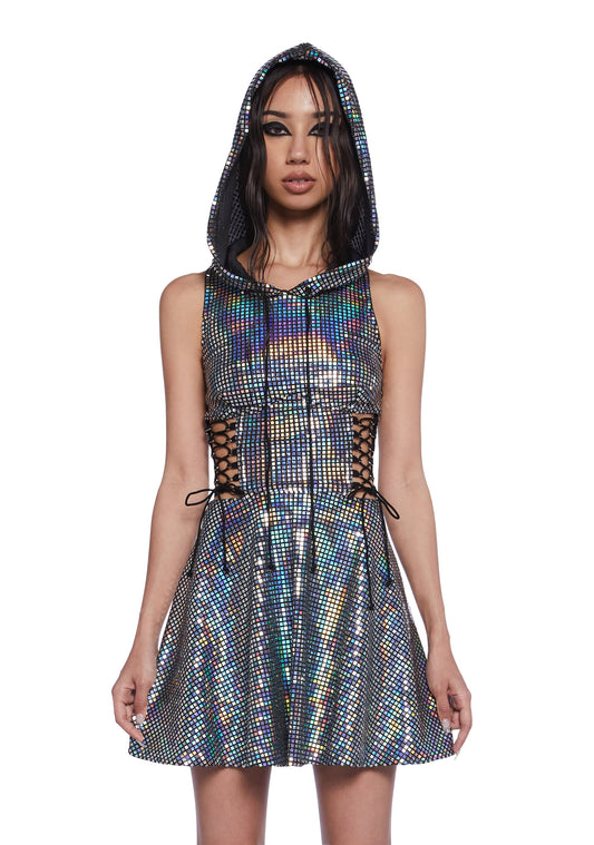 Cosmic Disco Mini Dress