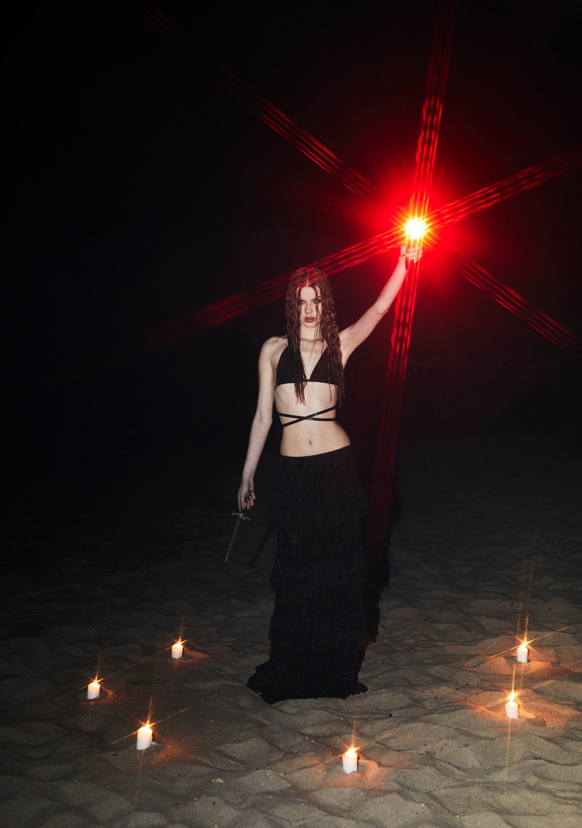 Magical Rituals Velvet Skirt Set