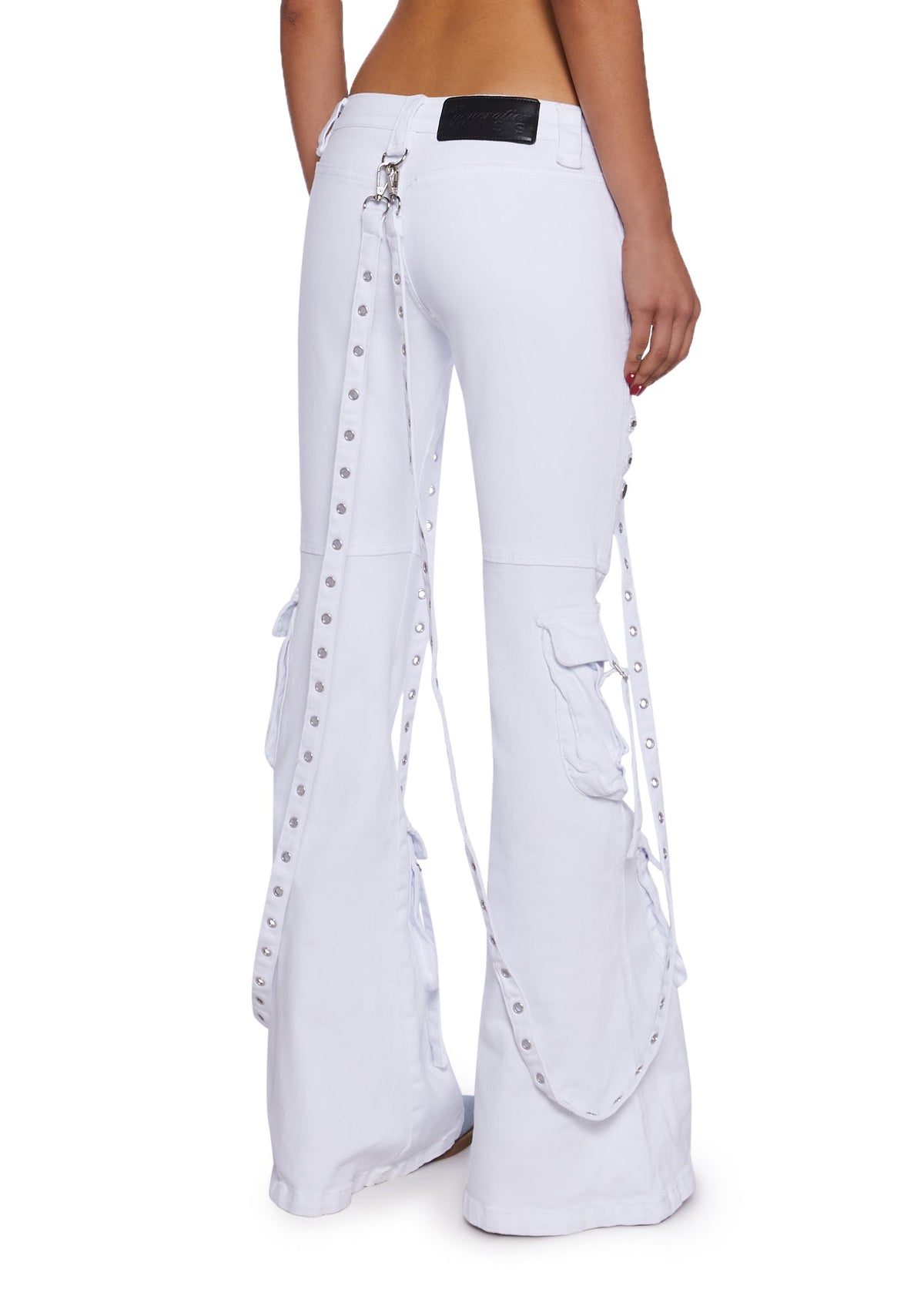 Aurora Cargo Jeans - White