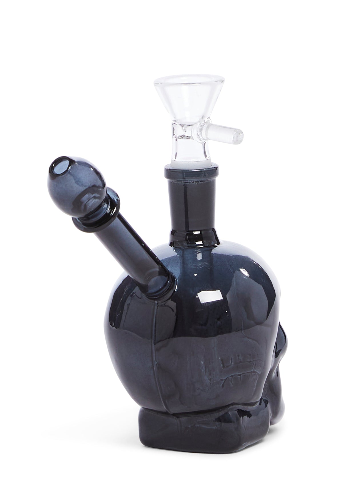 Let's Rot Skull Bong - Black