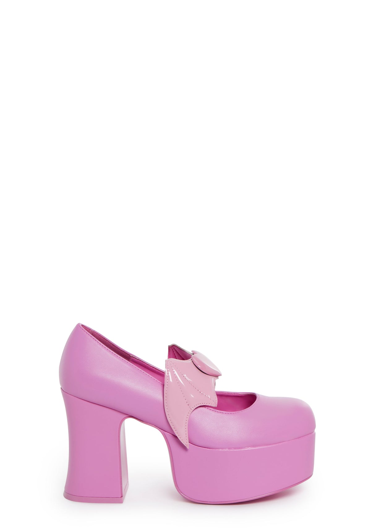X Monster High Deelite Draculaura Platform Mary Janes - Pink